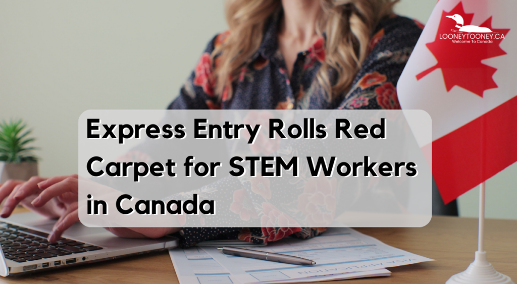 Canadian express entry draw for STEM Workers