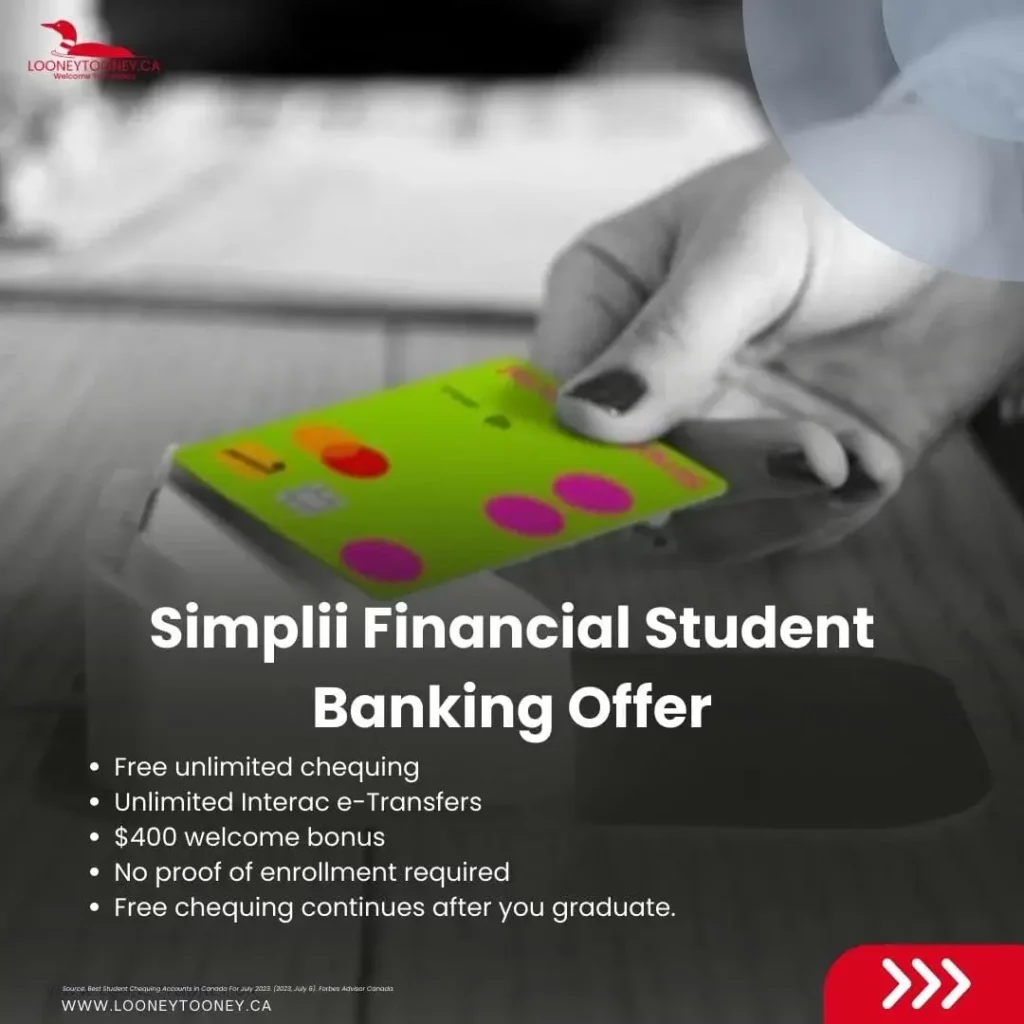 Simplii_Financial Student Chequing Account