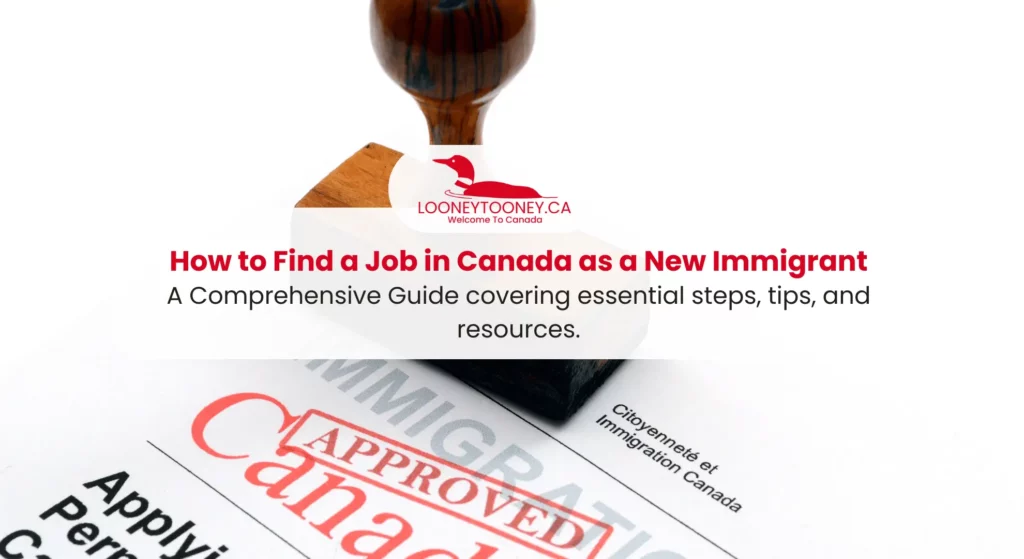 find a job in Canada