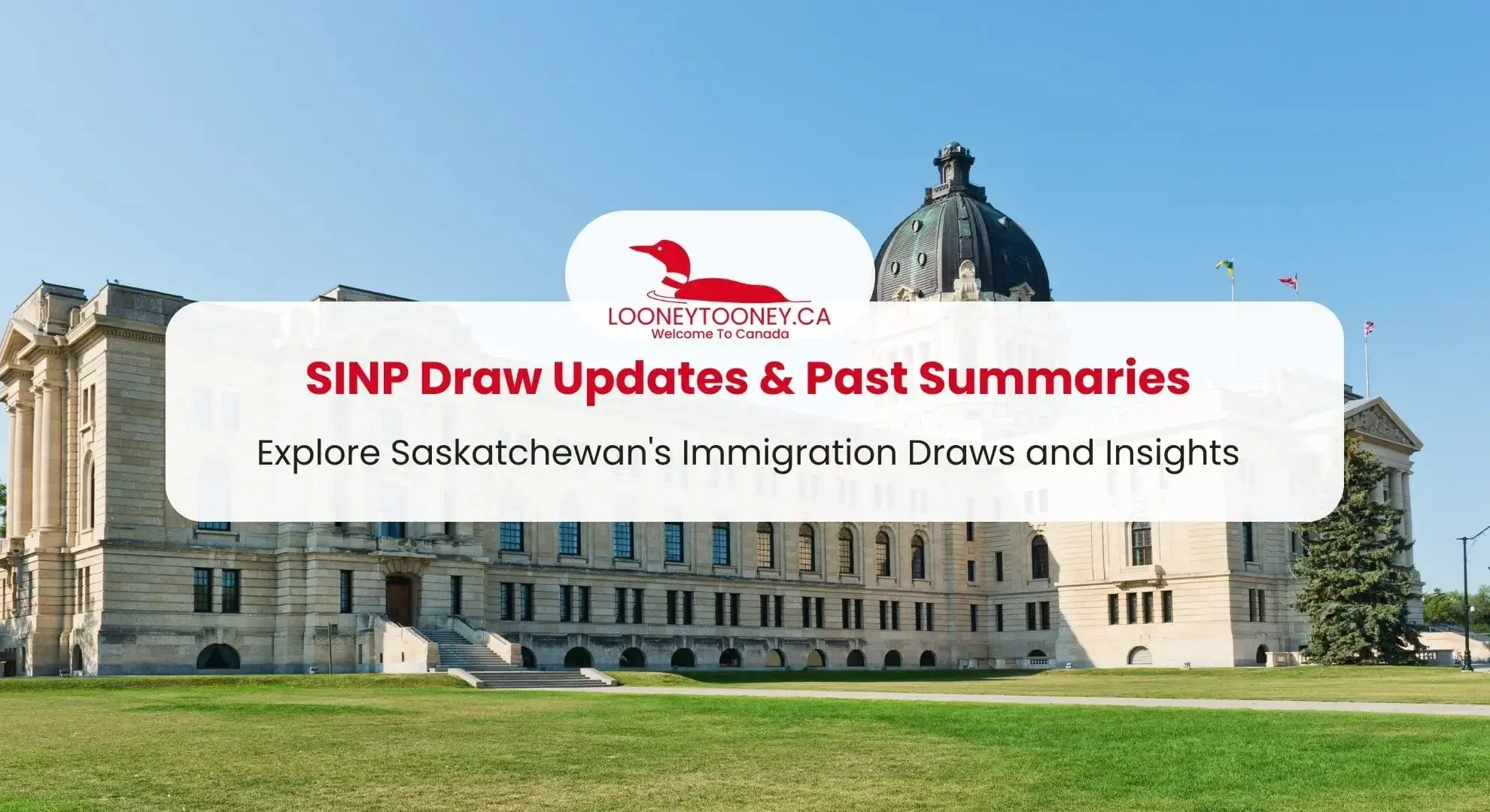 Think Canada Visa - Saskatchewan's first provincial nomination draw in the  last two months! . In it's latest Provincial Nominee Draw in 2020, the  province of Saskatchewan has invited 252 candidates. .