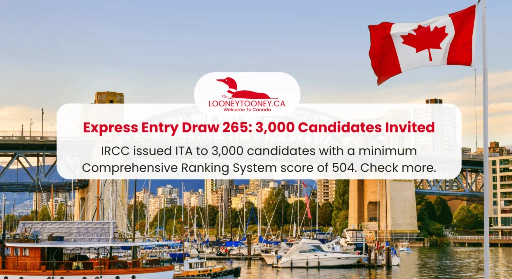 Express Entry Draw 265