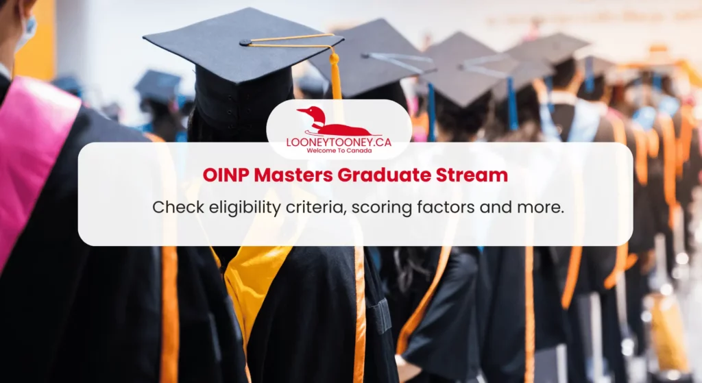 OINP Masters Graduate Stream