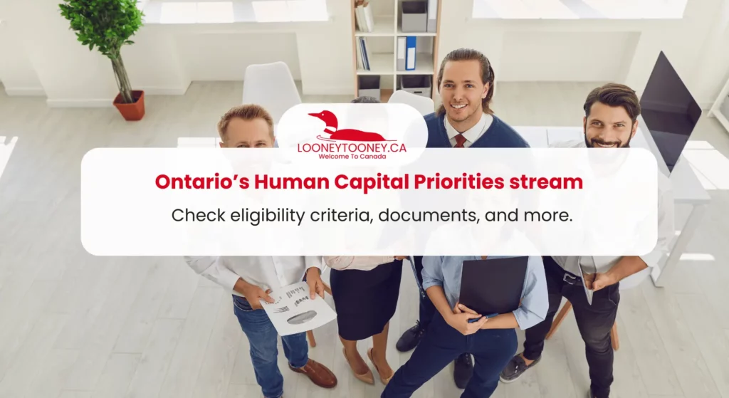 Ontario Express Entry Human Capital Priorities stream