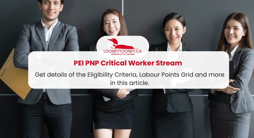 PEI PNP Critical Worker Stream