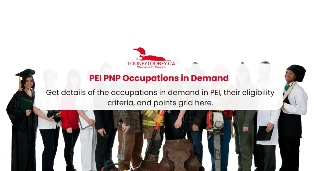 PEI PNP Occupations in Demand